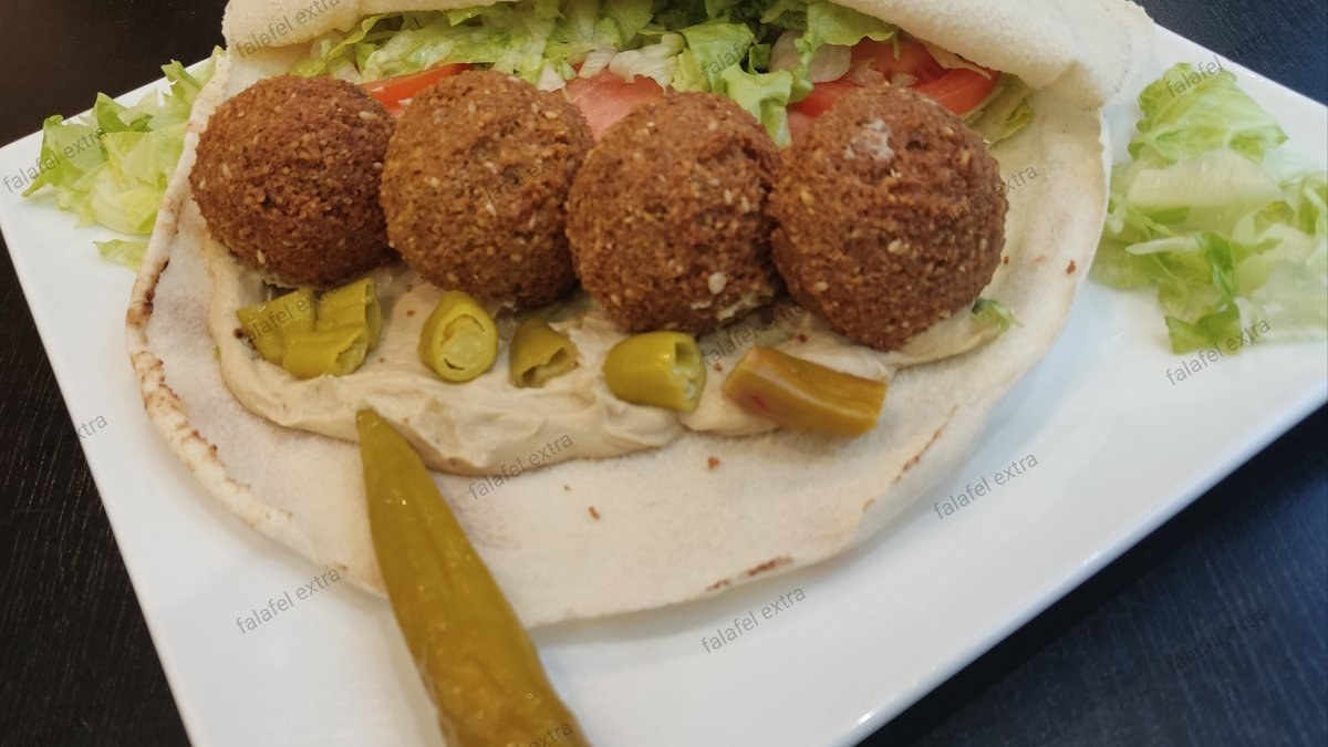 Kanapka falafel extra